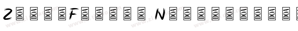 ZebraFlames Normal字体转换